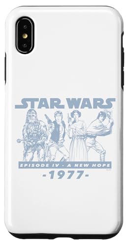 Coque iPhone XS Max Star Wars A New Hope 1977 Group Shot