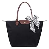 HTTDSLF Sac à Main Cabas Femme, Sacs Bandoulière Grande Capacité, Pliable Sac Cabas Femmes Sacs de Cours Lycée Fille, pour le Travail, les Voyages et l'École