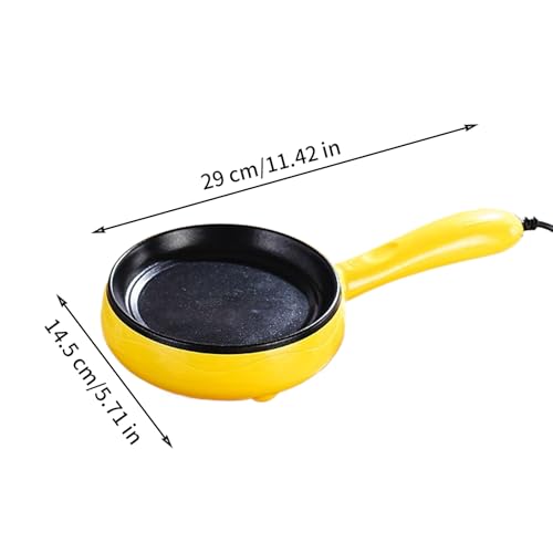 Miniatura 5 de Sartén Eléctrica,Huevo Rápido Eléctrico Sartén Para Cocinar - Resistente Al Calor Portátil Para Cocina Cocina Cena Carne Aperitivos Tortitas Desayuno