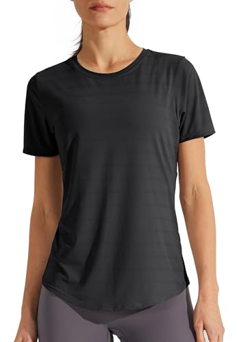 Libin Women's Short Sleeve T Shirts Workout Gym Athletic Running