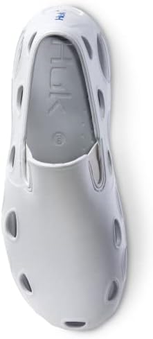 HUK Men's Brewster Slip On Wet Traction Fishing & Deck Shoes Boat, ATR-Oyster, 13 | Image 2
