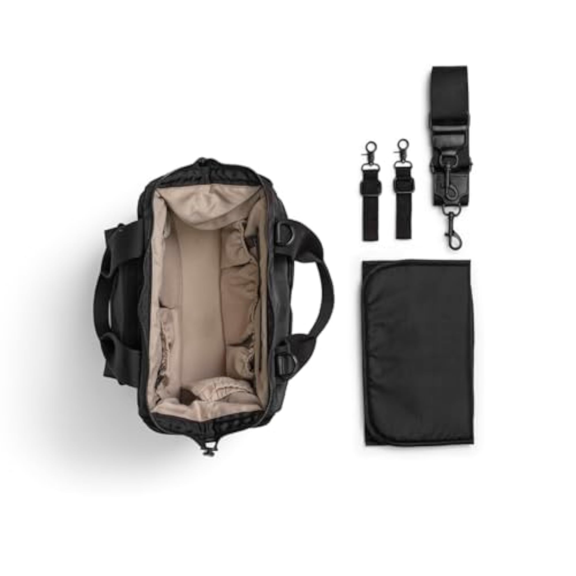 Wide Frame Diaper Bag, Stylish and Functional