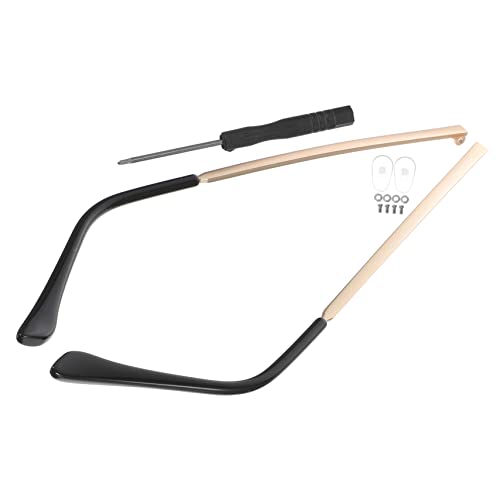 Patillas de repuesto metálicas universales para gafas de montura fina