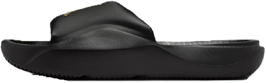 Jordan Franchise Slides (HF3263-007, Black/Metallic Gold) Size 10