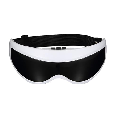 Masajeador ocular recargable, gafas de masaje ocular | Masajeadores oculares recargables con vibración | Dispositivo portátil de cuidado ocular para la relajación de los ojos y