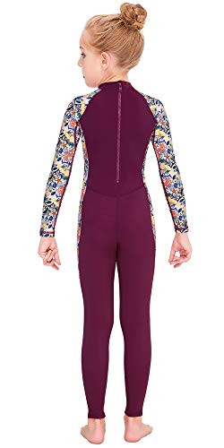 AIEOE Muta per Bambina Ragazze Monopezzo