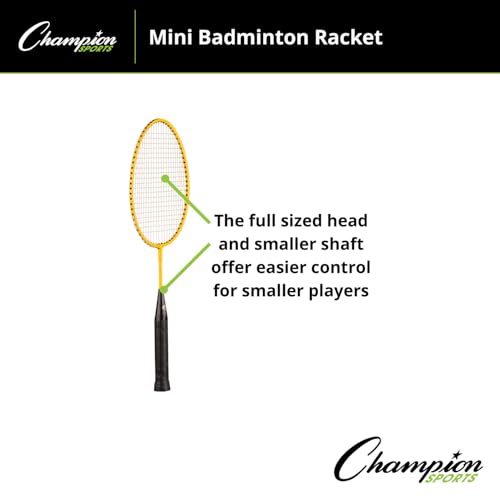 Image of Champion SportsChampion Sports Aluminum Double Shaft Badminton Racket