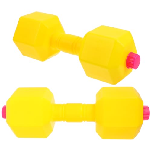 PAMINGONO 1 Par De Mancuernas De Ejercicio Para Niños, Pesas De Peso Ajustables, Relleno Con Agua O Arena, Gimnasio Para Niños Pequeños, Equipo De Levantamiento De Pesas Para Entrenamiento