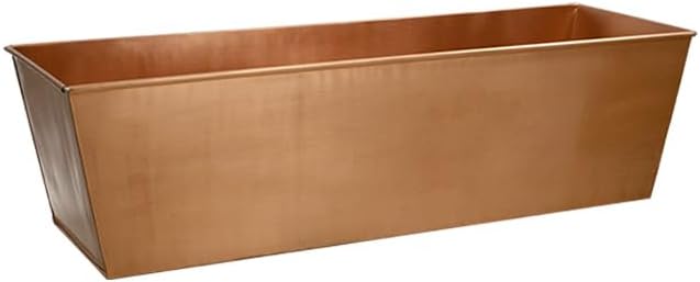 Achla C-101 Solid Copper Flower Box