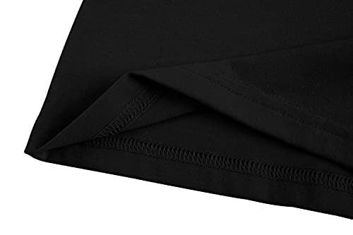 Image of Imily Bela Girls Cap Sleeve Summer Tops Casual Crewneck Loose Tshirts with Pocket