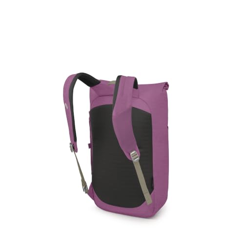 Image of Osprey Arcane Roll Top Shiso Purple Heather, Purple OS | commuter backpack, everyday bag, campus pack, laptop carry, Purple color, OS size