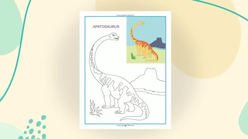 Dreamland Creative Colouring Book - Dinosaurs