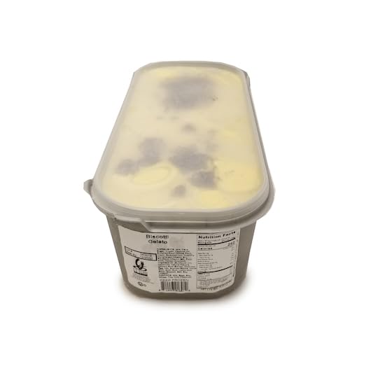 Image of G.S. Gelato Gelato Tub 5 Liter, Pack of 1 (Biscotti)