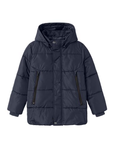 NAME IT NKMMEMO Jacket TB Chaqueta Acolchada, Dark Sapphire, 128 para Niños