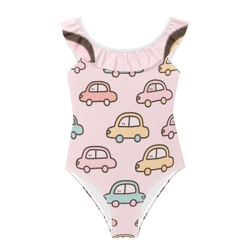 Bañador rosa de dibujos animados SyXIOP para tardes de piscina y playa