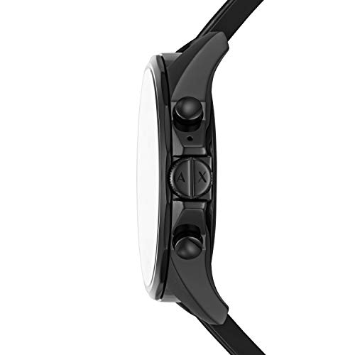Image of Armani Exchange Drexler Digital Black Dial Men's Watch-AXT2007