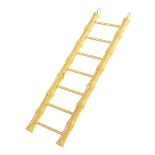 POPETPOP Cockatiel Bird Ladder Parakeet Ladder Steps Pet Bird for Hamster Budgie