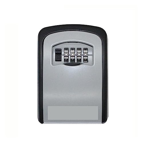 Coffre-fort, coffre-fort domestique, Verrouiller le coffre-fort à clé étanche extérieur, boîte de stockage de mot de passe en alliage matériel clé boîte de stockage de sécurité pour argent, bijoux, do