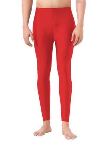 Image of LYCOT Men's Polyester Compression Full Pant /Tights /Legging for Gym Fitness, Running, Cycling, Yoga Fit Multi Sports, Cricket, Football, Badminton, & Other Outdoor Wear