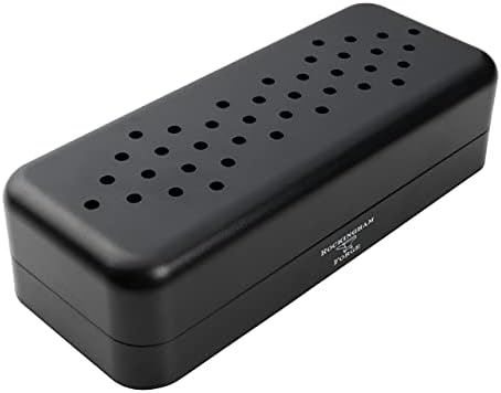 Rockingham Forge 2-in-1 Combination Ceramic Whetstone, 1000 Grit (Medium) and 3000 Grit (Fine) Waterstone Knife Sharpener, RCC-186MF/B