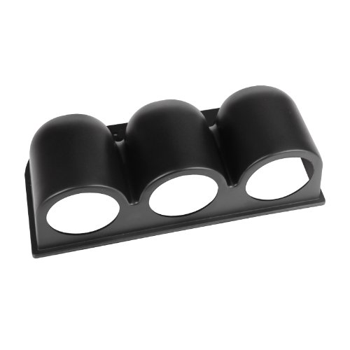 Yorten Medidor automotivo triplo três medidores automáticos suporte para cápsula suporte de copo 2