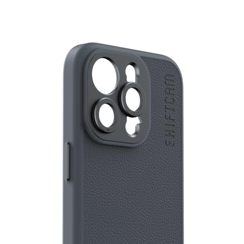 ShiftCam Étui pour Appareil Photo avec Support LensUltra Intégré pour Apple iPhone 15 Pro | Équipez Votre iPhone et Prenez des Photos en Quelques Secondes | Anthracite