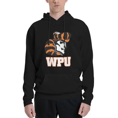 William Paterson University Men'S Fleece Hoodie Sweatshirt Winter Casual Pullover With Pockets Hoodies