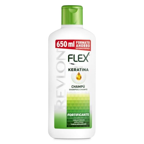 FLEX champú con Keratina fortificante frasco 650 ml