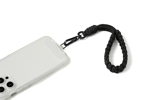 Image of PopSockets Wristlet Phone Strap, Wrist Strap for Phone, Device Holder - King Cobra Black