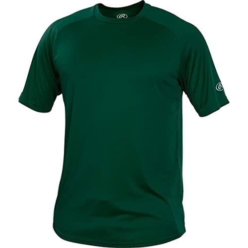 Image of Rawlings | Boy's Athletic Tech Short Sleeve Shirt | Youth Sizes | Multiple Colors