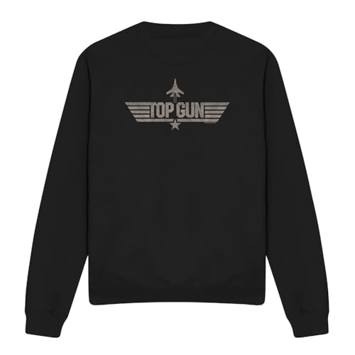 Sweatshirt Top Gun Paramount pull-over mixte confortable col rond - 4