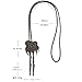 Jeilwiy Bolo Ties Bear Claw Viking Bolo Tie Men Bear Paw Western Cowboy American Bolo Necklace Bolero Tie Redeo Neck Tie