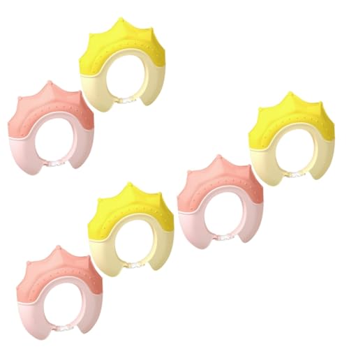 Bonnet de shampoing pour enfants BESTonZON | Lot de 6 chapeaux de bain bébé