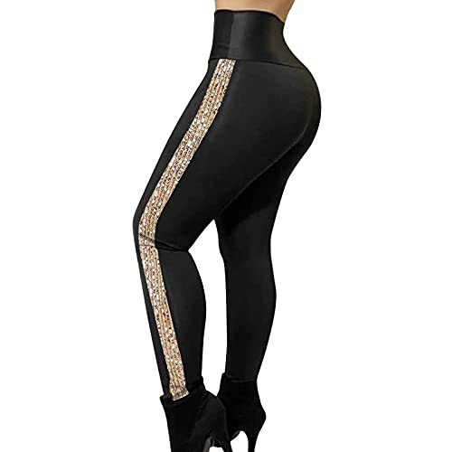 Misaky Women Yoga Pants Workout Out Leggings Fitness Zipper Design High Waist Skinny Pants