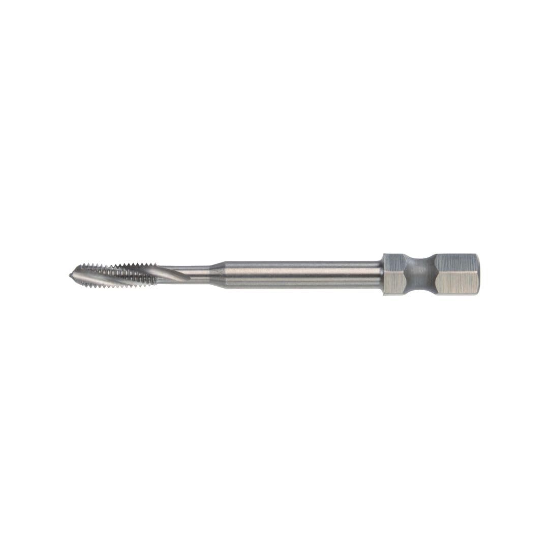 Völkel Cobalt Hexdrive Machine Tap (Hex Socket) 1/4 Inch Bit | Hss-E I M4 X 0.7 | Din371 | Form C / 15°Rsp| Metric Thread, Blind Hole, Tap Cutter