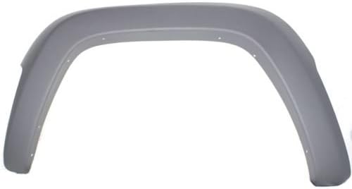 Driver Left Side Front Fender Flare Moulding Textured Gray Thermoplastic For Jeep Liberty 2002 2003 2004 - CH1268103