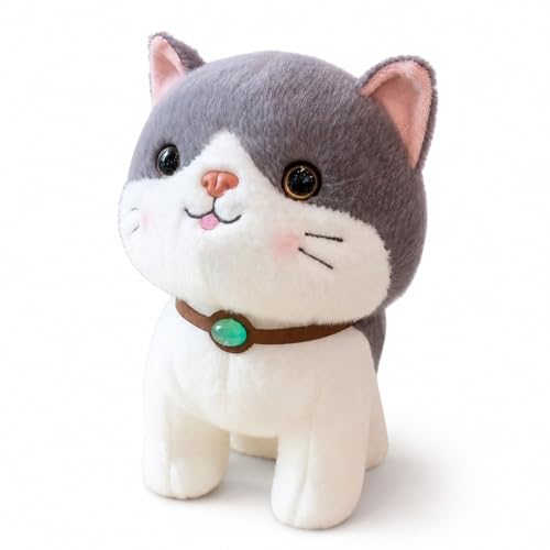 Image of Cute Cat 25cm | Ultra Soft Plush Stuffed Toy | Cute Hugging Pillow | Gift for Kids Boys Girls