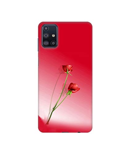 Image of Amazon Brand - Solimo Designer Red Roses 3D Printed Hard Back Case Mobile Cover for Samsung Galaxy M31s