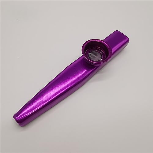 10 peças de instrumentos musicais Kazoos de metal, instrumentos musicais, conjunto Kazoo de liga de