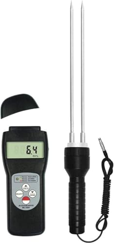 CNYST Cocoa Moisture Meter coffee and Cocoa Beans Moisture Measuring Content with Range 0~24% Resolution 0.1 LCD Display for Measuring and Diagnosing Dampness in Cocoa