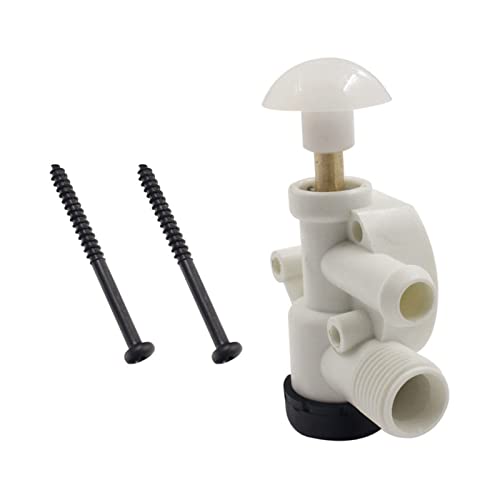Image of RV Toilet Water Valve Assembly 385314349 Camper Trailer Toilet Repair Kit for Dometic Sealand EcoVac Vacuflush Pedal Flush Toilets Leak Resistant