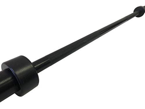 Ader 5' & 6' Professional Olympic Bar (Black, 5)