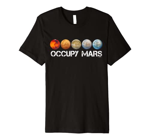 Occupy Mars T-shirt Terraform Shirt
