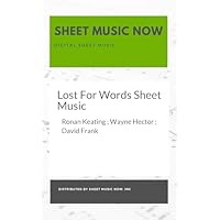 Lost For Words Sheet Music