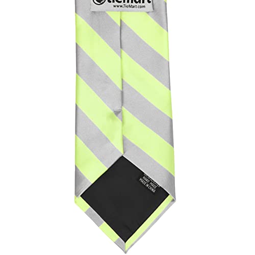 Image of tiemart Men's Striped Tie Standard Length