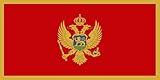 Fabulous Poster Plakat Montenegro Flagge Fußball Sport 