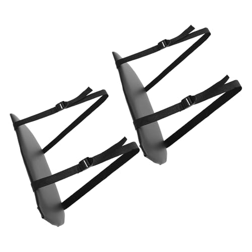 Accoudoirs pour table de massage support de bras réglable noir mousse de spa x2