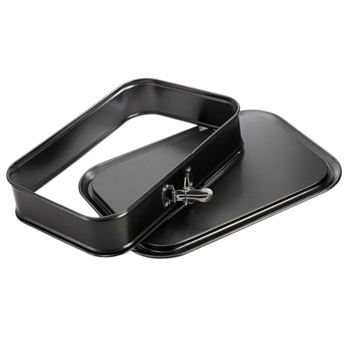 Molde para hornear | Rectangular antiadherente Molde reutilizable | Molde para tartas de queso Pizza Muffin Brownie Pan Cocina Panadería Comercial