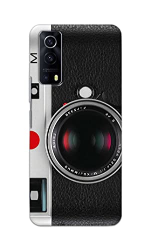 Image of Printed Hard Back Cover Case for Vivo Y53S | Vivo IQOO Z3 Back Cover (Vintage Camera) -1302