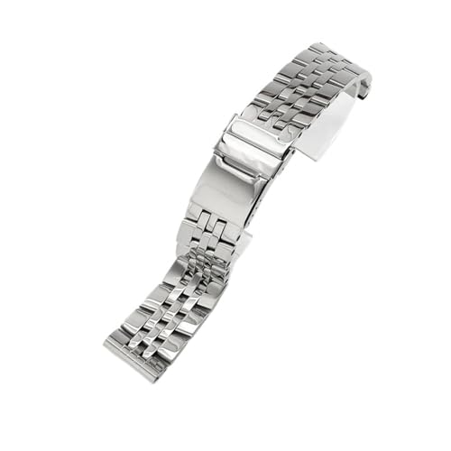 Bracelet montre Breitling acier massif résistant à la sueur boucle 22mm or